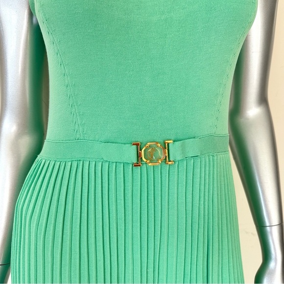 Versace Collection dress mint color size 46IT or 10 US Retail 1500$ - Picture 2 of 12